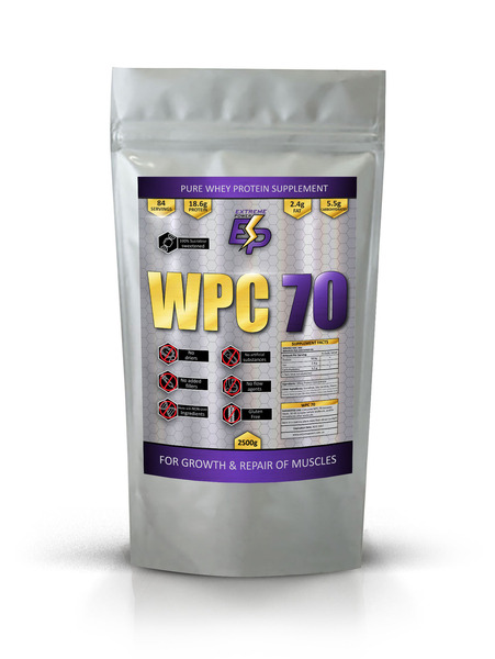 Протеїн сироватковий 5 кг "70% Whey protein" Extreme Power" Смаки Ваніль