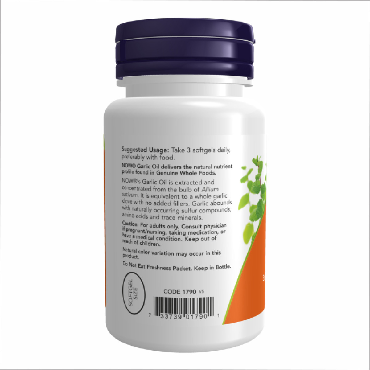 Garlic Oil 1500 mg - 250 softgels. Фото 3