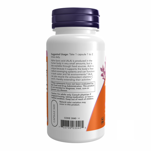 Alpha Lipoic Acid 100mg - 60vcaps. Фото 3
