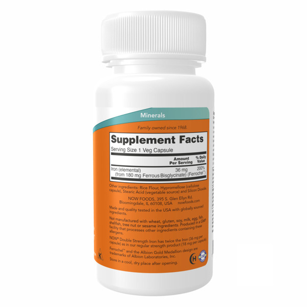 Iron 36mg Ferrochel - 90 vcaps. Фото 2
