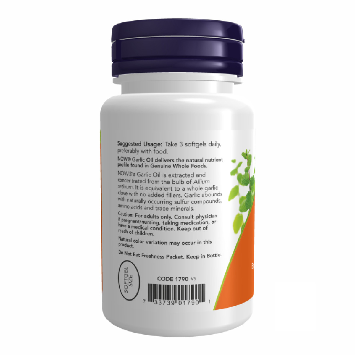 Garlic Oil 1500mg - 100 sgels. Фото 3