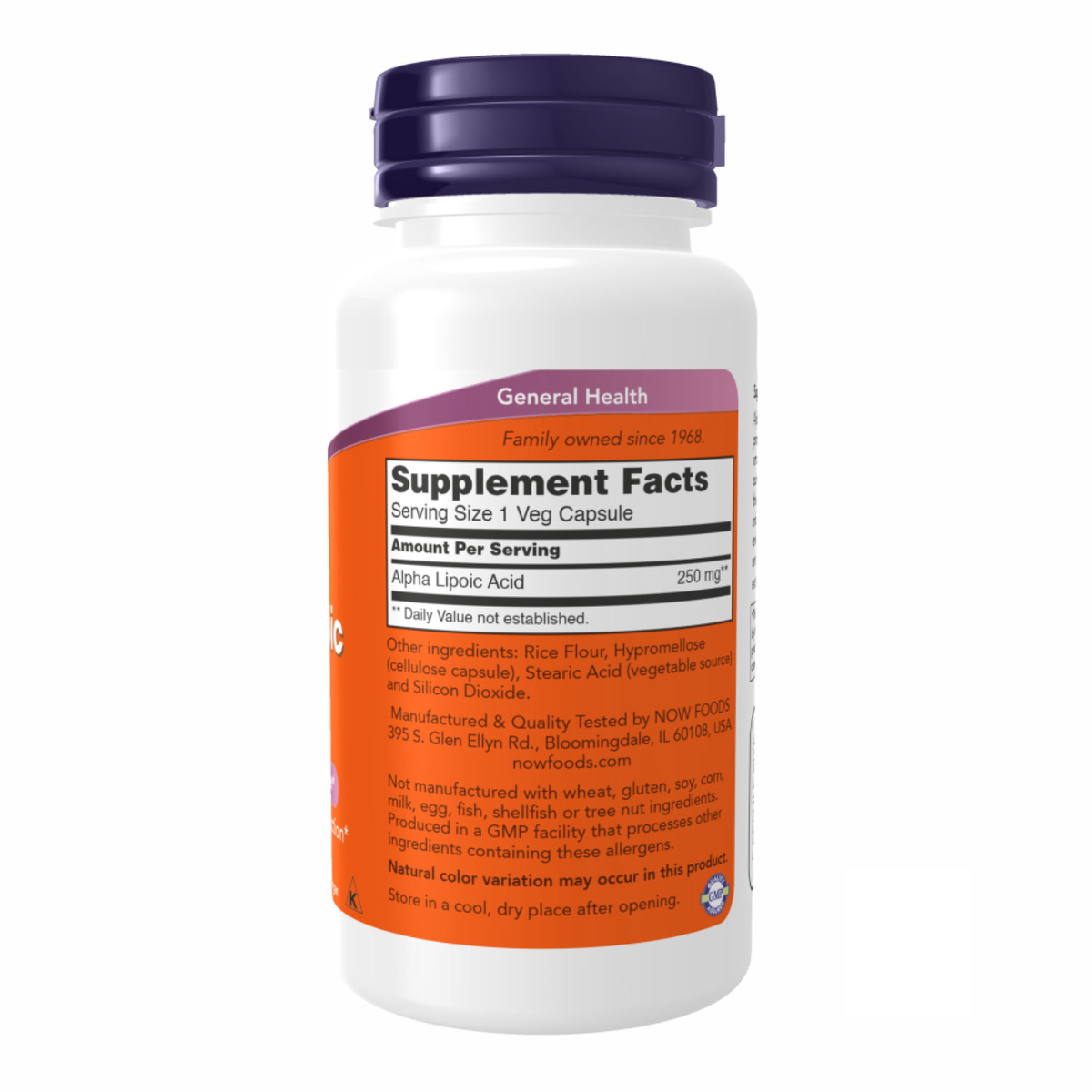 Alpha Lipoic Acid 250 mg - 60 vcaps. Фото 2