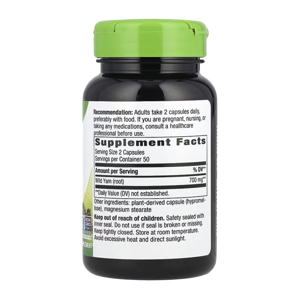 Wild Yam - 100 vcaps. Фото 2