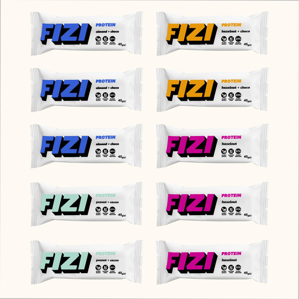 FIZI Protein Box - 10x45g. Фото 2