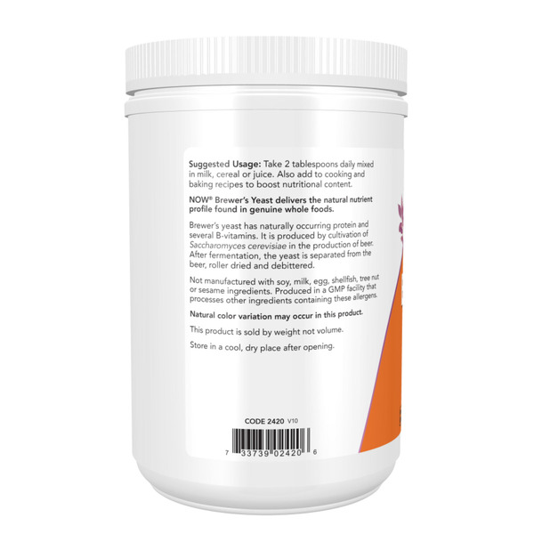 Brewer's Yeast Powder - 454g. Фото 3