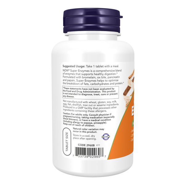 Super Enzymes - 180 tabs. Фото 3