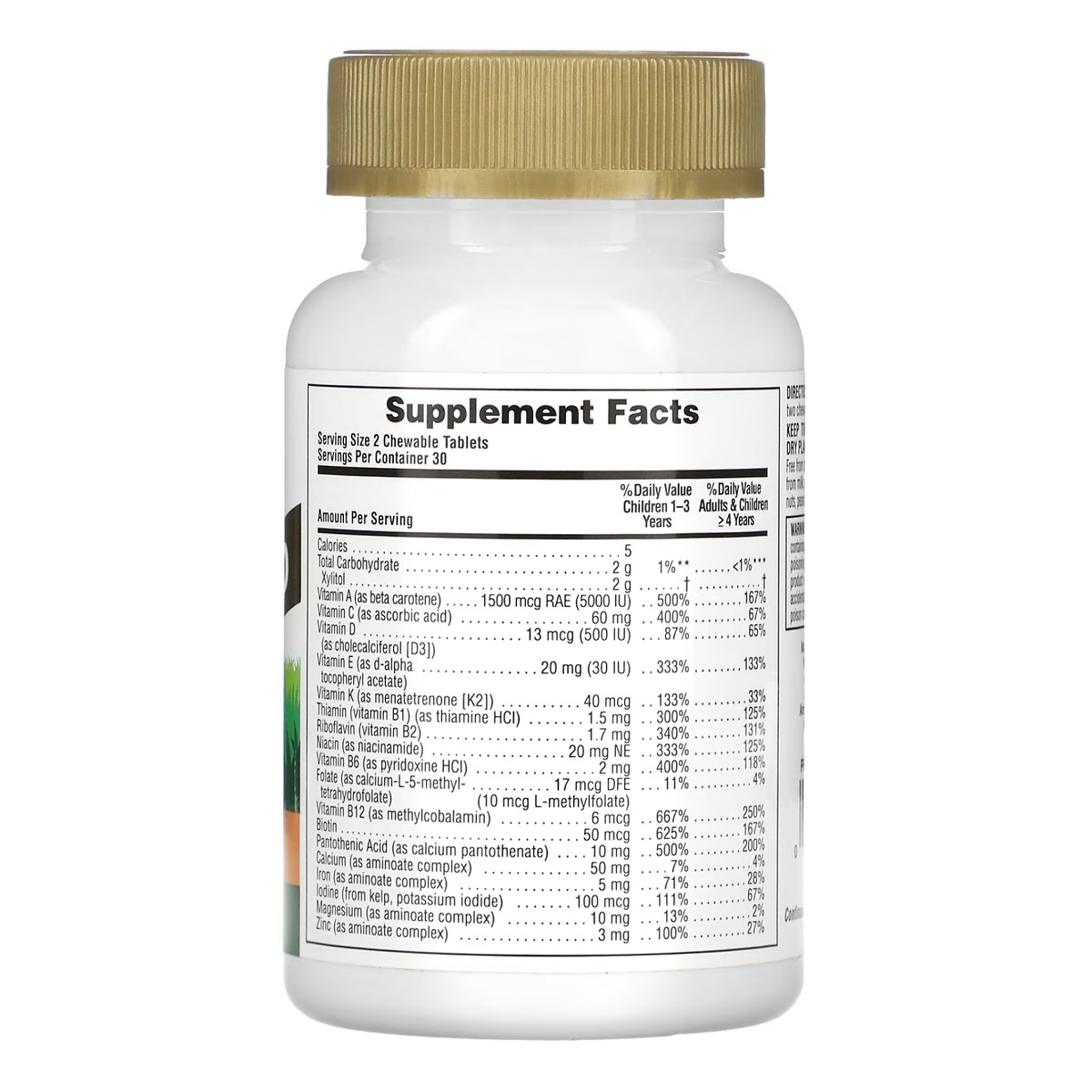 Children’s Gold Multivitamin - 60 tabs Assorted. Фото 2
