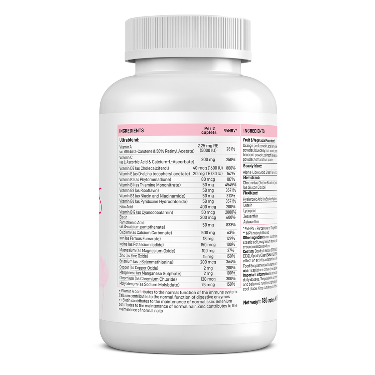 Ultra Women Multivitamin - 180 caps. Фото 2