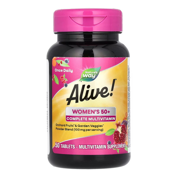 Women's 50+ Complete Multivitamin - 50 tabs. Фото 3