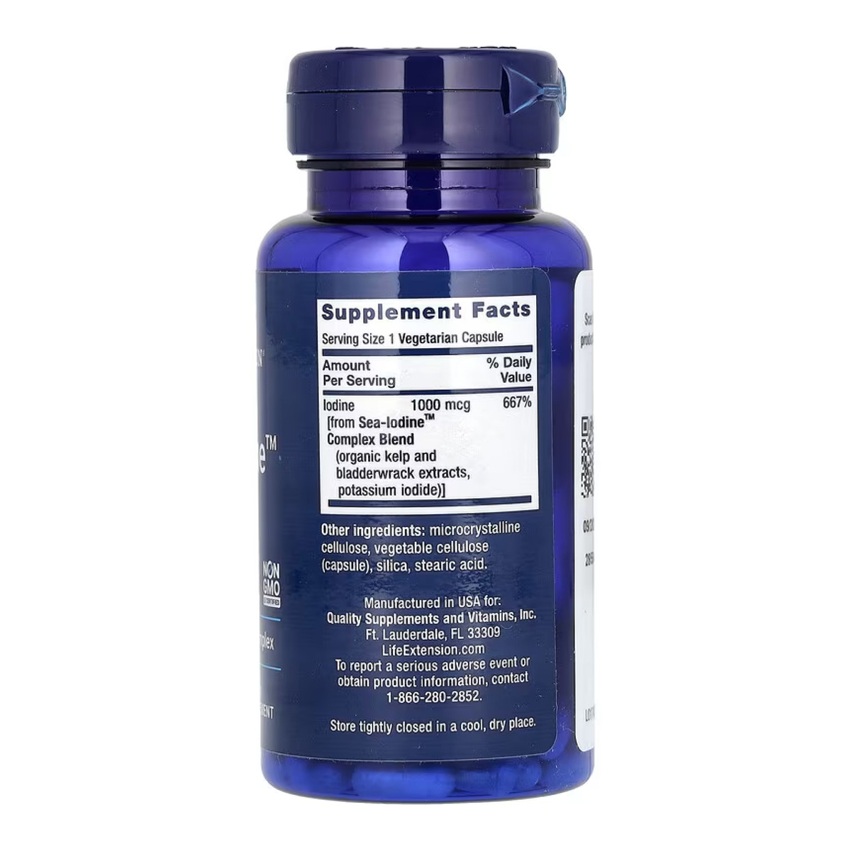 Sea-Iodine™ 1000mcg - 60 vcaps. Фото 2