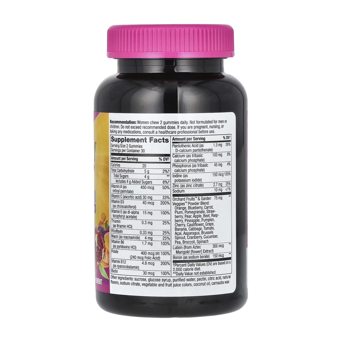 Women's 50+ Multivitamin - 60 gummies. Фото 2