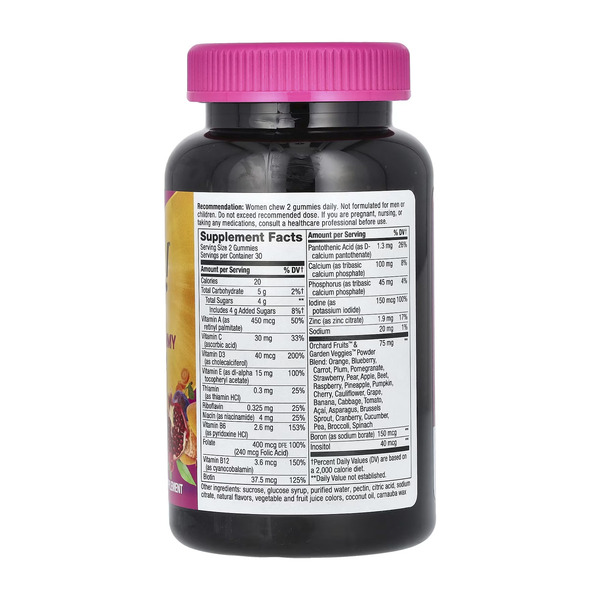 Women's Multivitamin - 60 gummies. Фото 2