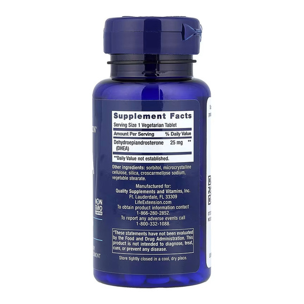 DHEA 25 mg - 100 lozenges. Фото 4