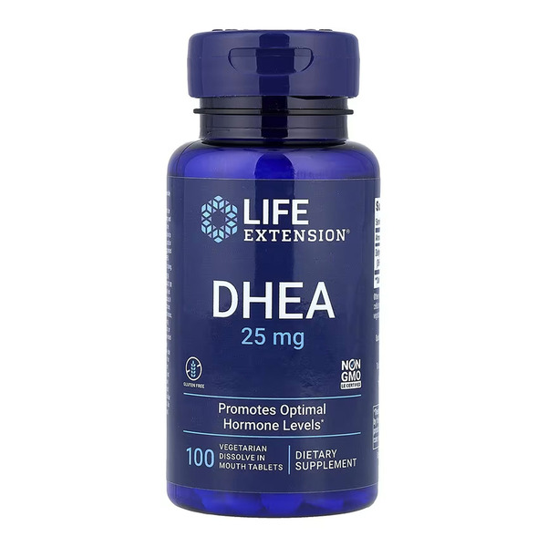DHEA 25 mg - 100 lozenges. Фото 3