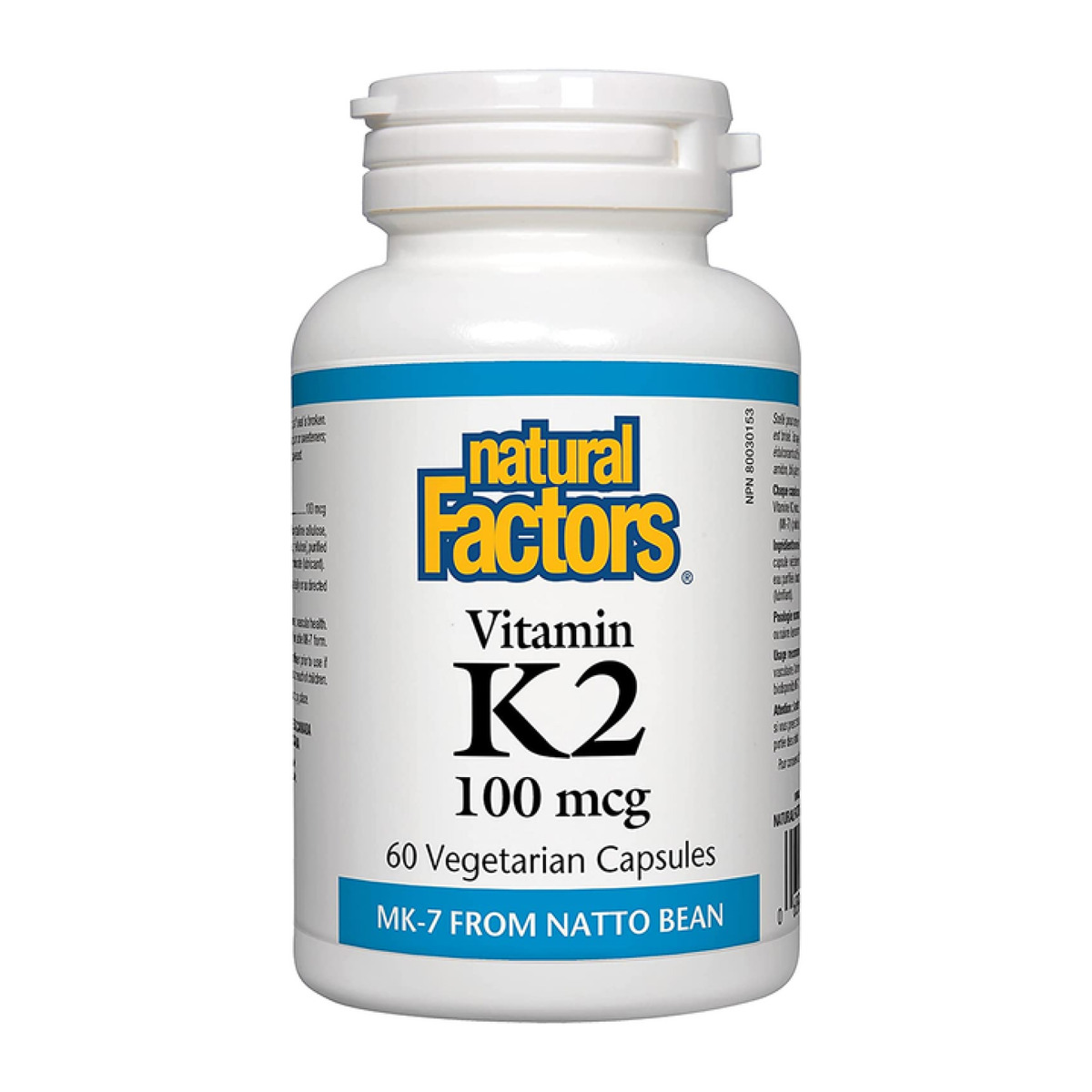 Vitamin K2 100mcg - 60 vcaps