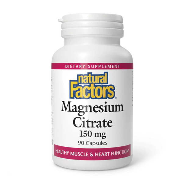 Magnesium Citrate 150mg - 90 caps