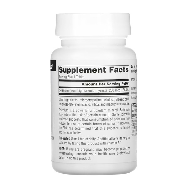 Selenium 200mcg - 60 tabs. Фото 2