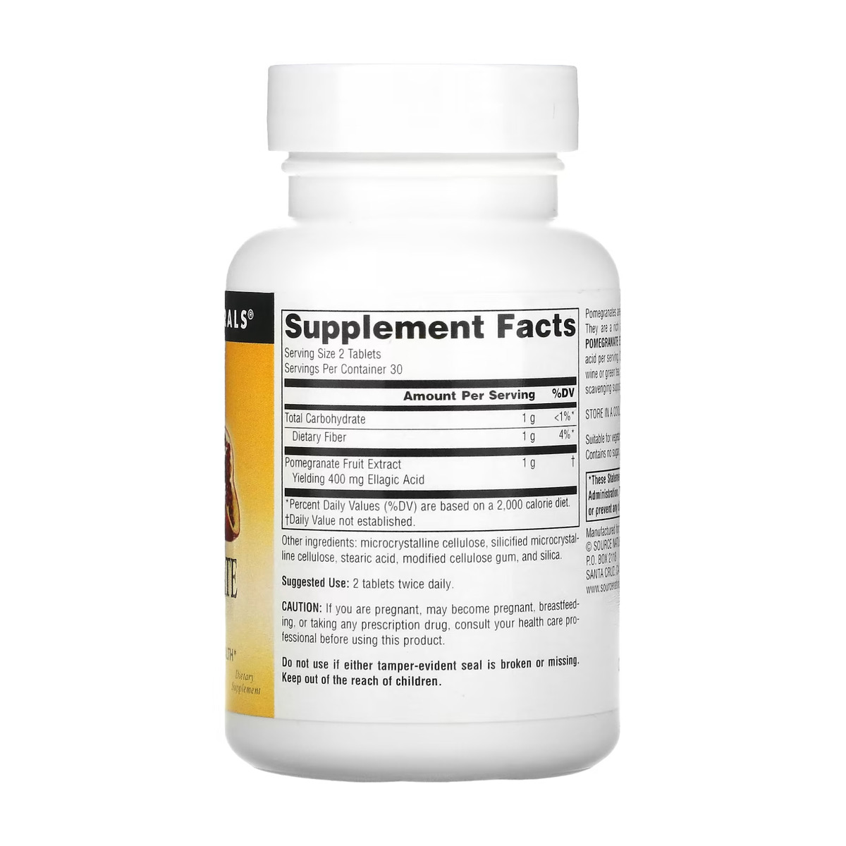 Pomegranate Extract 500mg - 60 tabs. Фото 2
