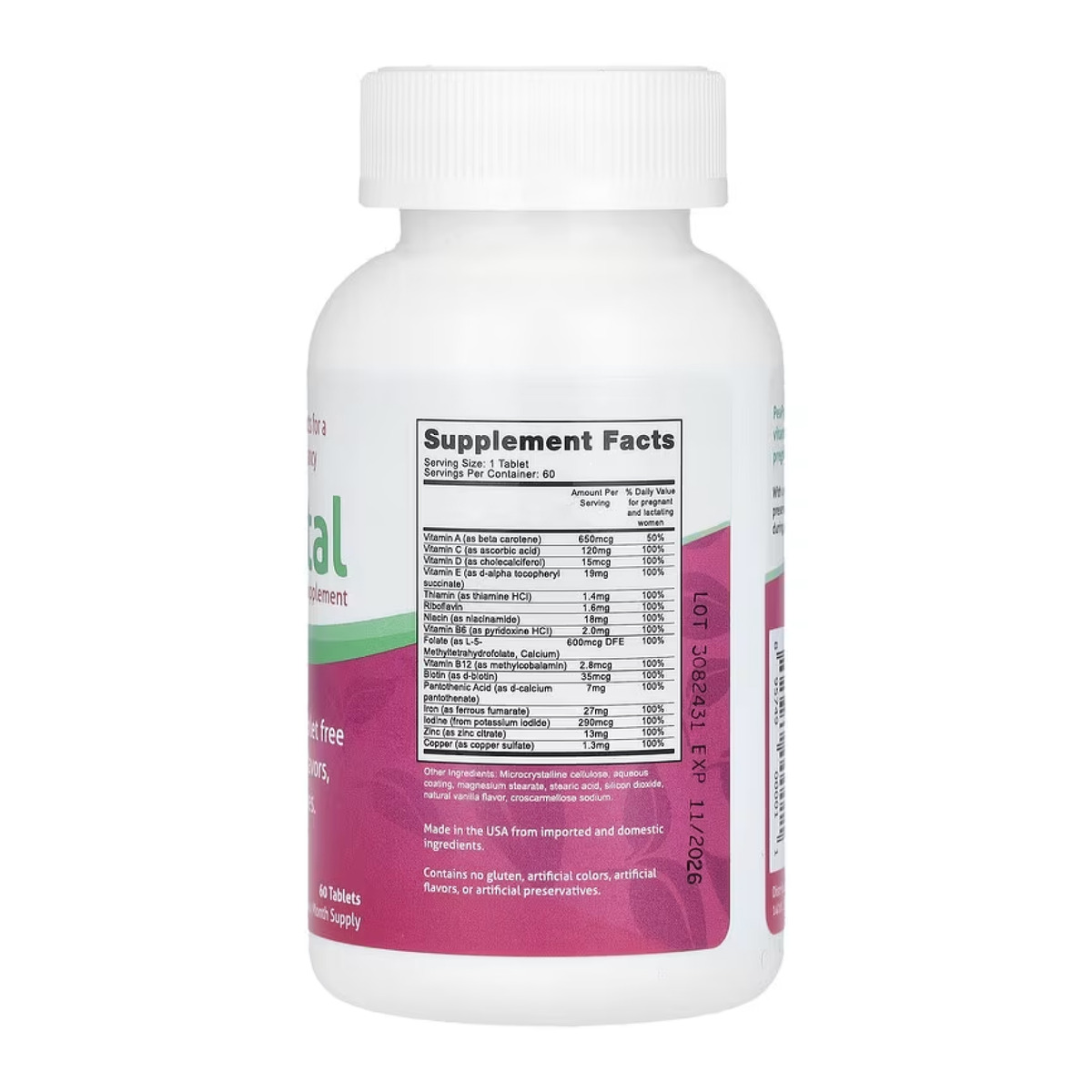 PeaPod Prenatal - 60 tabs. Фото 2