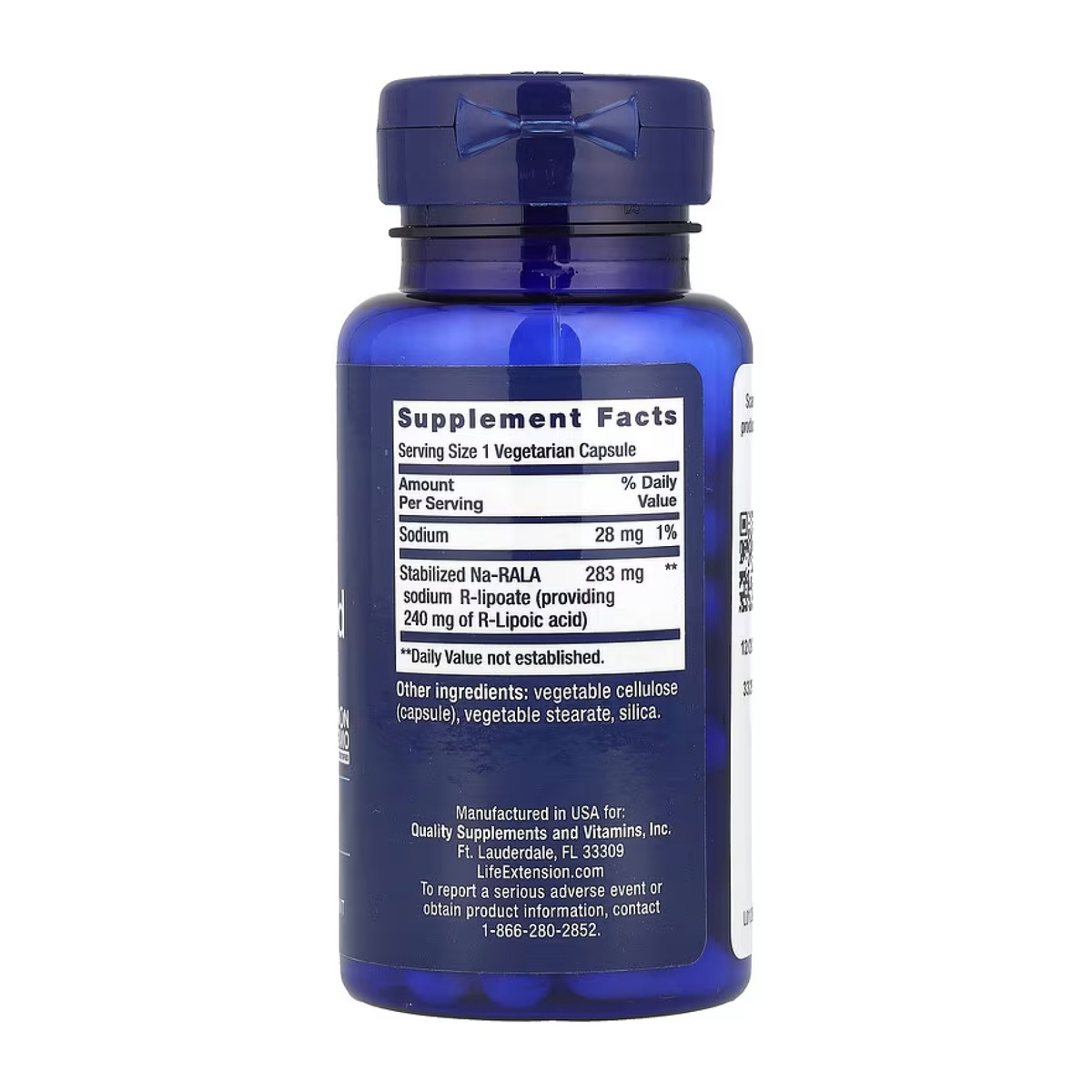 Super R-Lipoic Acid 240 mg - 60 vcaps. Фото 2