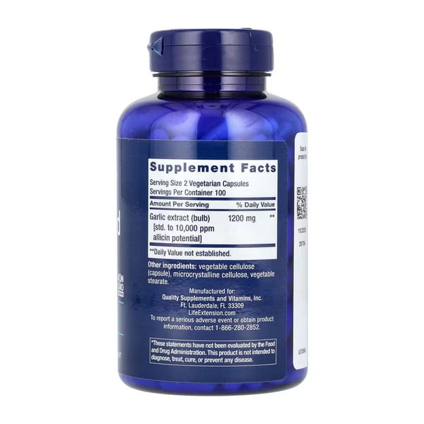 Optimized Garlic - 200 vcaps. Фото 2