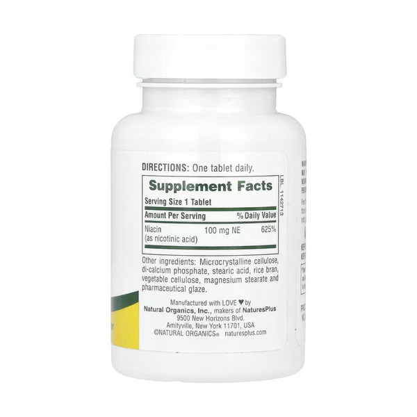 Niacin 100mg - 90 tabs. Фото 2