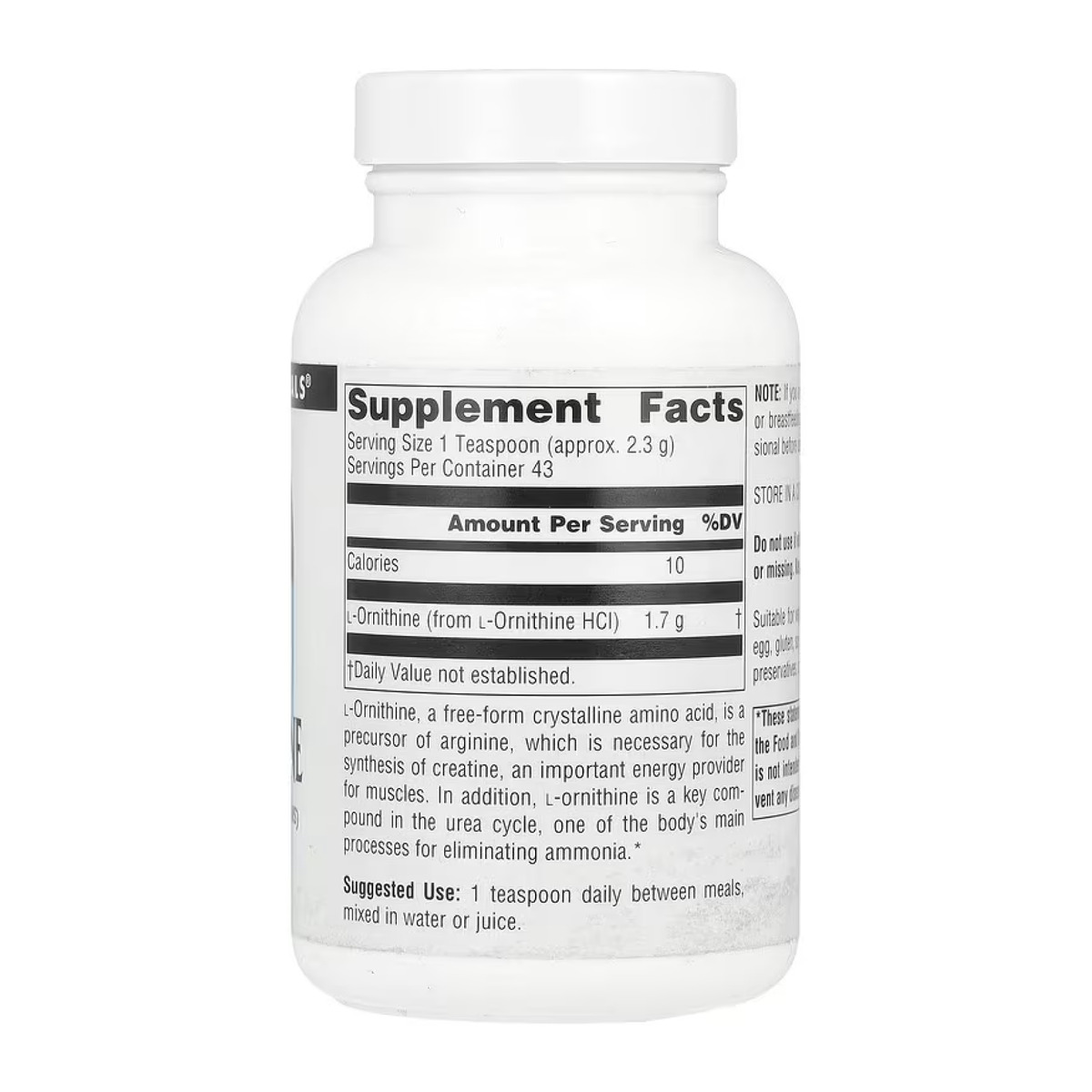 L-Ornithine - 100g. Фото 2