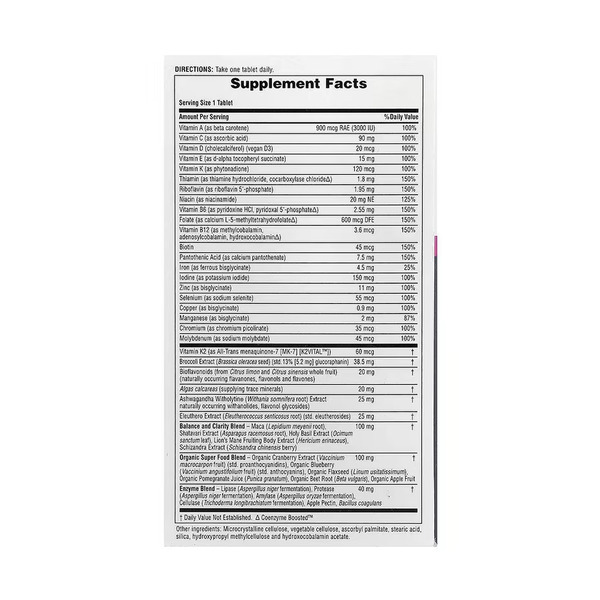 Her Journey Once Daily Multi - 30 tabs. Фото 2