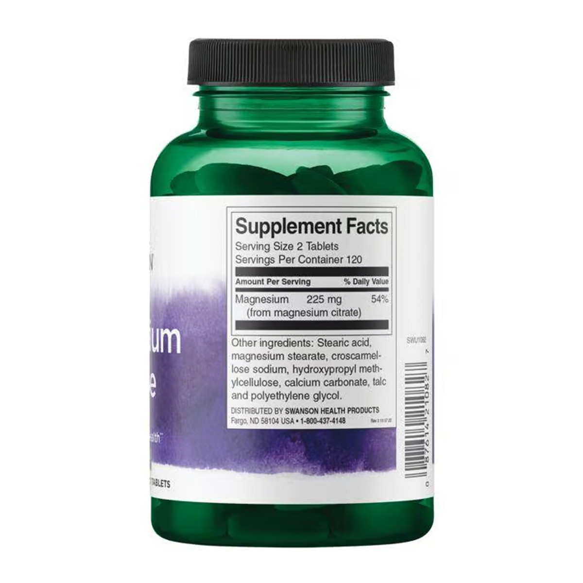 Magnesium Citrate Super Strength - 240 tabs. Фото 2