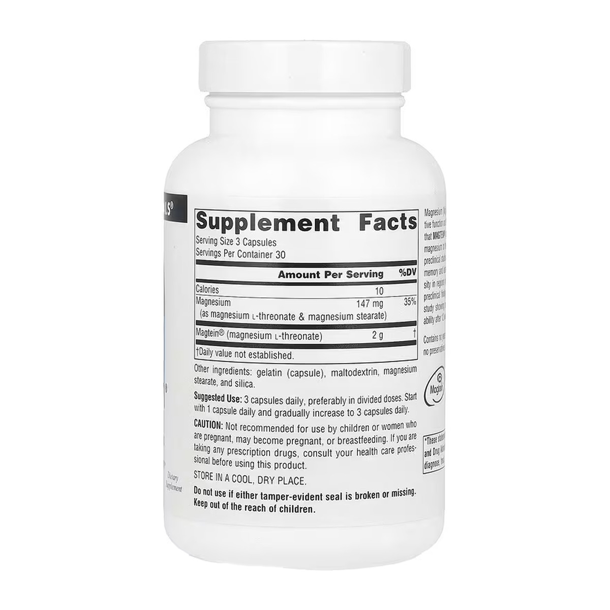 Magtein® - 90 caps. Фото 2