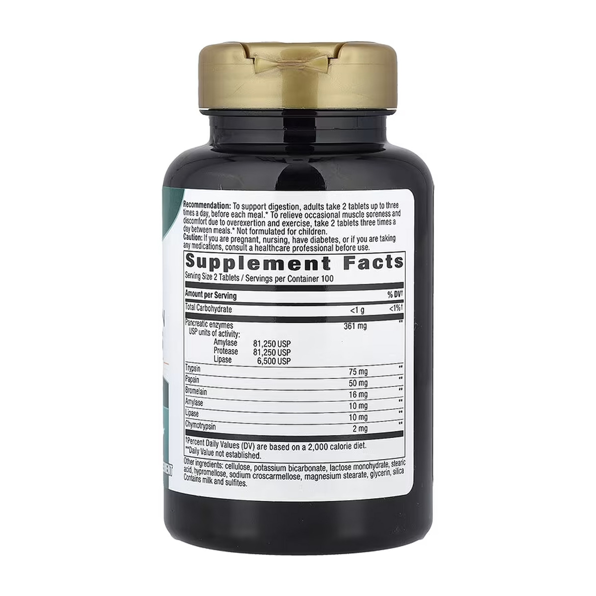 Mega-Zyme Original - 200 tabs. Фото 2