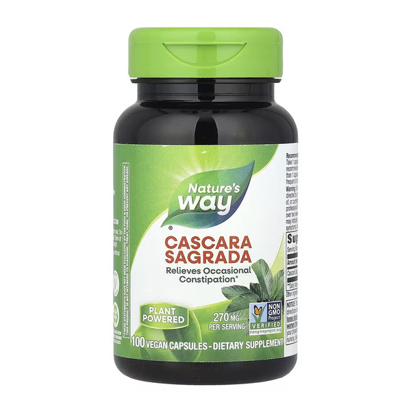 Cascara Sagrada - 100 vcaps