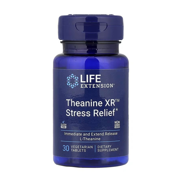 Theanine XR™ Stress Relief - 30 vegetarian tablets