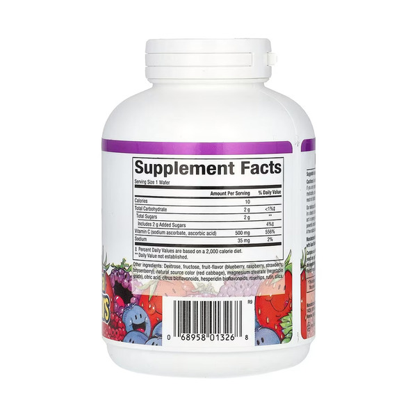 Vitamin C 500mg - 90 tabs Mixed Berry. Фото 2
