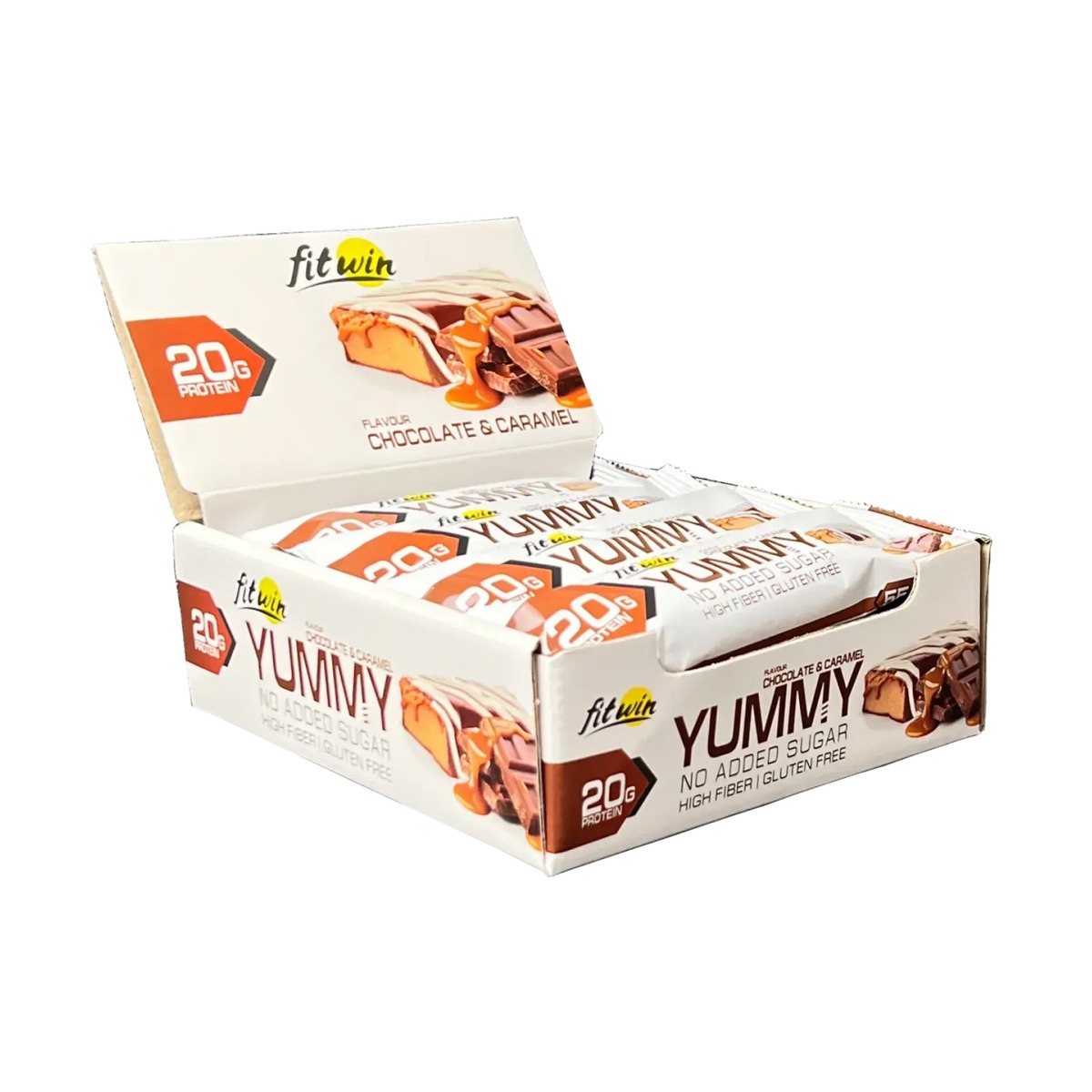 Yummy - 12x55g Chocolate and Caramel