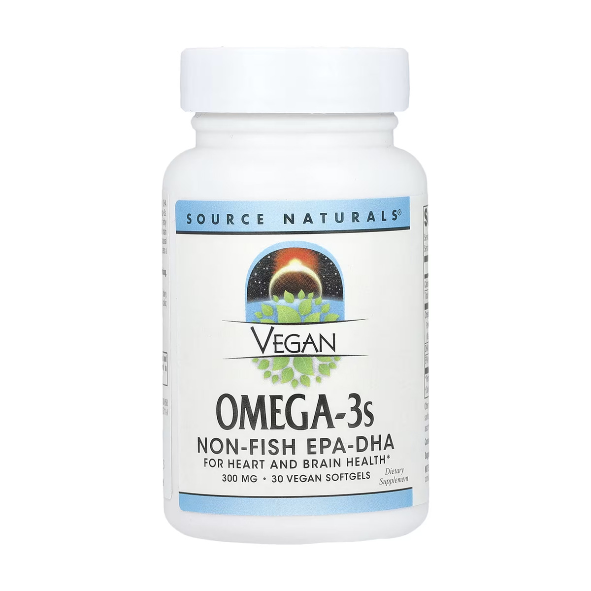 Vegan Omega-3s EPA-DHA 300 mg - 30 softgels