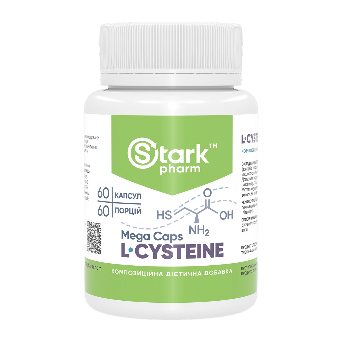 L-Cysteine Mega caps 500 mg - 60 caps