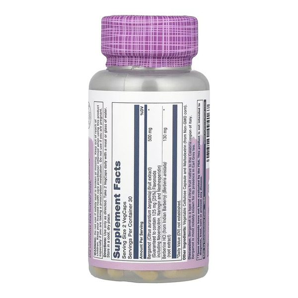 Bergamot Advanced Formula 500mg - 60 vcaps. Фото 2