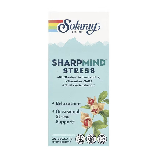 SharpMind Nootropics Stress - 30 vcaps