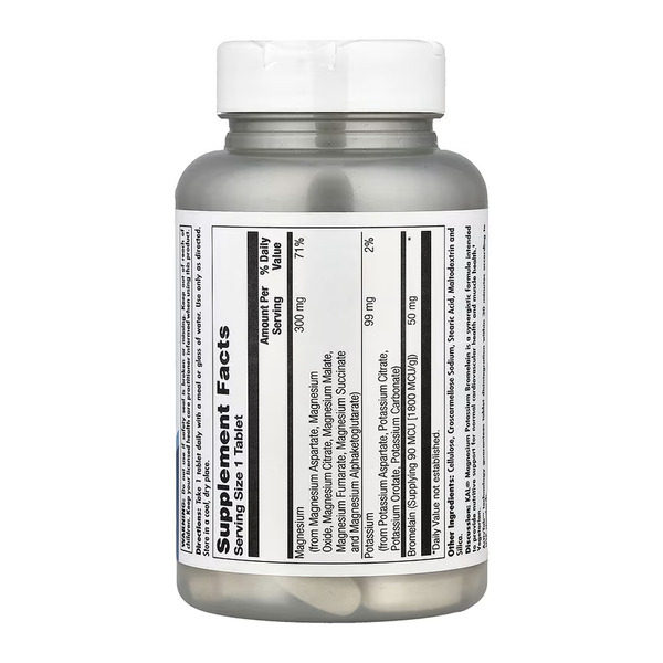 Magnesium Potassium Bromelain - 60 tabs. Фото 2