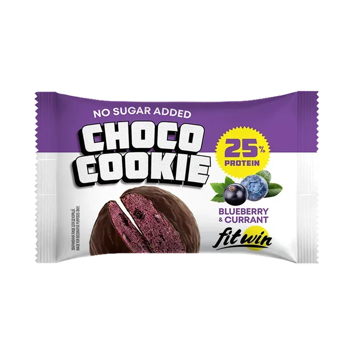 Choco Cookie 25% - 10x40g Blueberry Currant