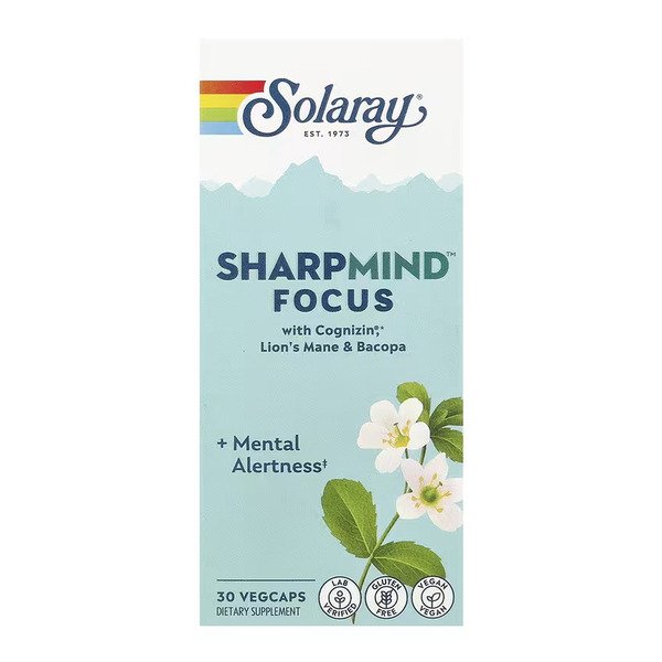 SharpMind Nootropics Focus - 30 vcaps