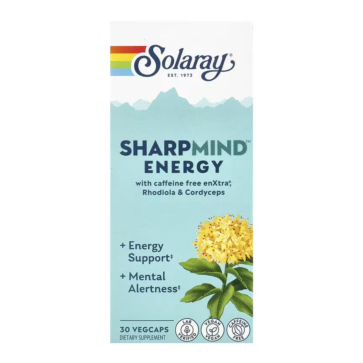 SharpMind Nootropics Energy - 30 vcaps