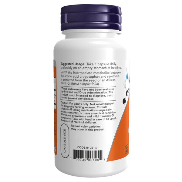 5-HTP 100mg - 60 vcaps. Фото 3
