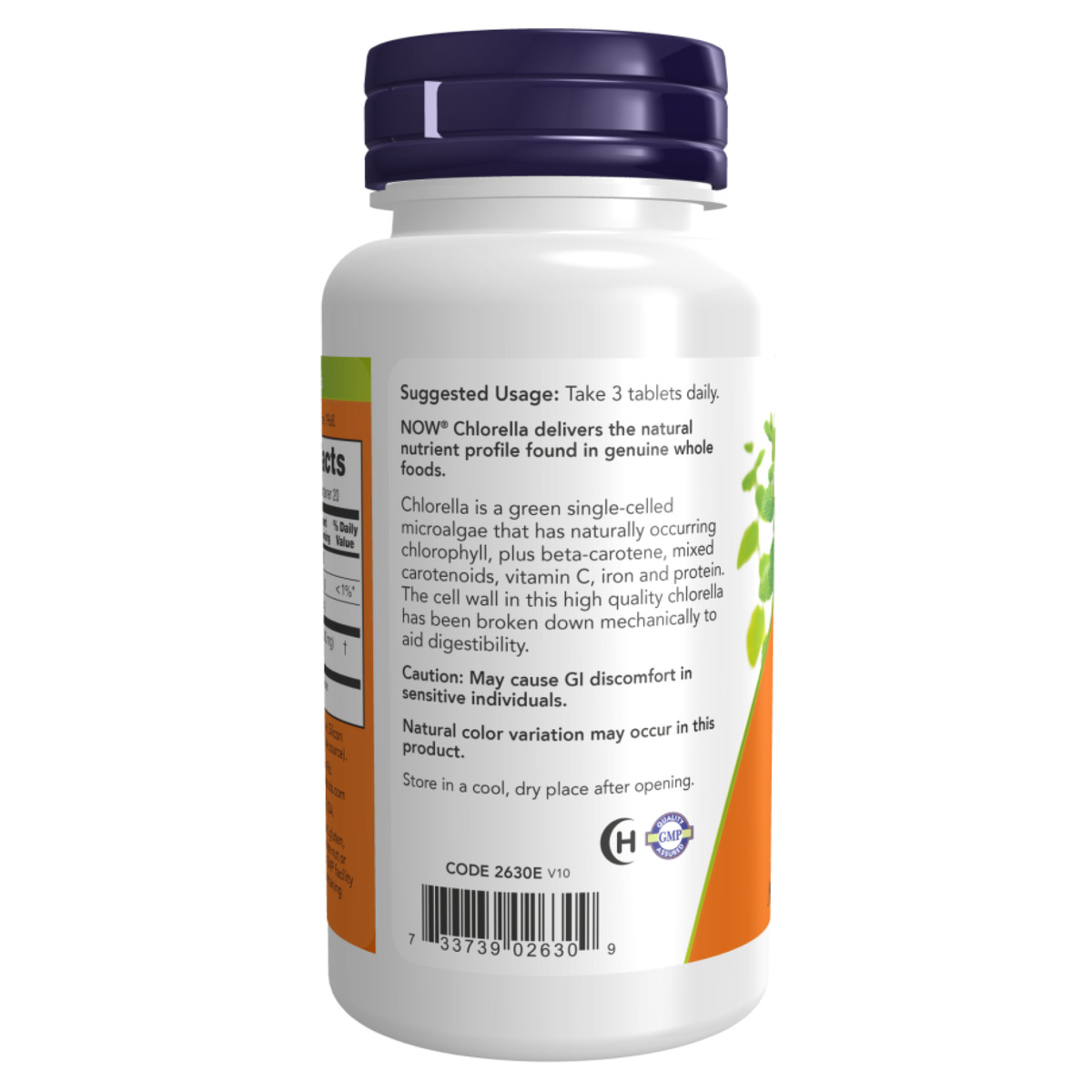 Chlorella 1000 mg - 60 Tabs. Фото 3