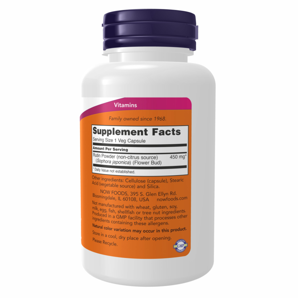 Rutin 450 mg - 100 vcaps. Фото 2