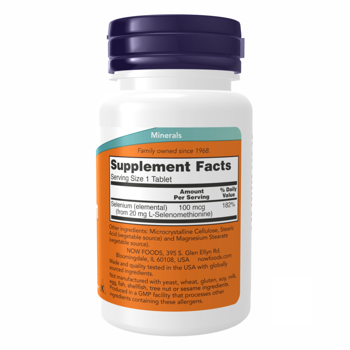 Selenium 100mcg - 250 Tabs. Фото 2