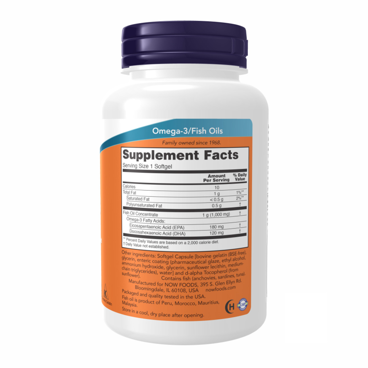 Omega-3 Enteric - 90 sgels. Фото 2