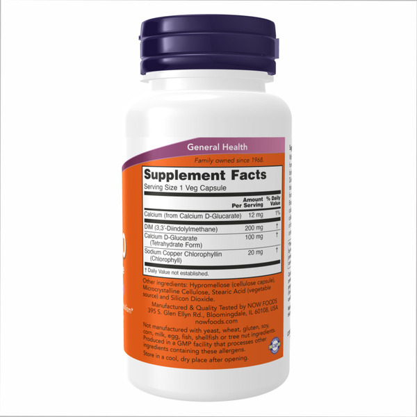 DIM 200 w/Calcium D-Glucarate - 90 vcaps. Фото 2