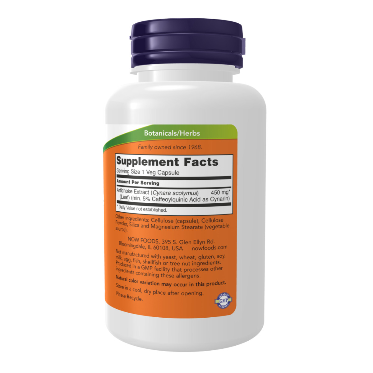 Artichoke Extract 450mg - 90 vcaps. Фото 2